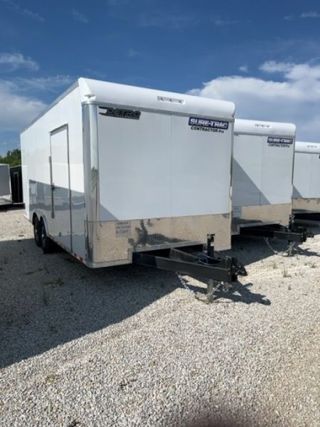 New 2026 Sure-Trac 8.5 x 20 14K Contractor Pro Ramp Door Cargo / Enclosed Trailer