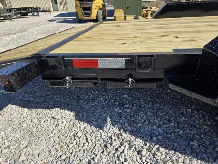 New 2026 MEB 83x20 TA, 2' dovetail, 5.2k axles, with 5' slide in ramps Car Hauler