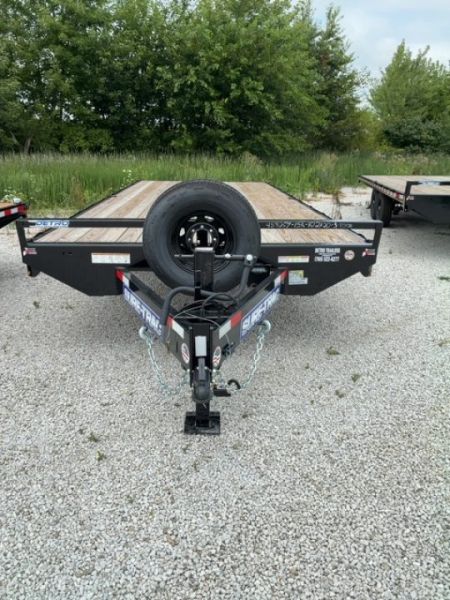 New 2026 Sure-Trac 8.5 x 20 15K SD Deckover Flatbed Trailer