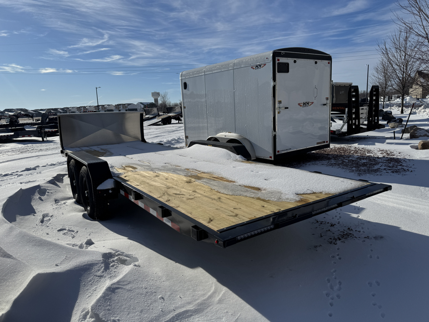 New 2026 H&H Trailers EX-22 Tilt Trailer