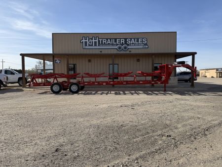 New 2026 Gooseneck Trailer MFG Hay Trailer