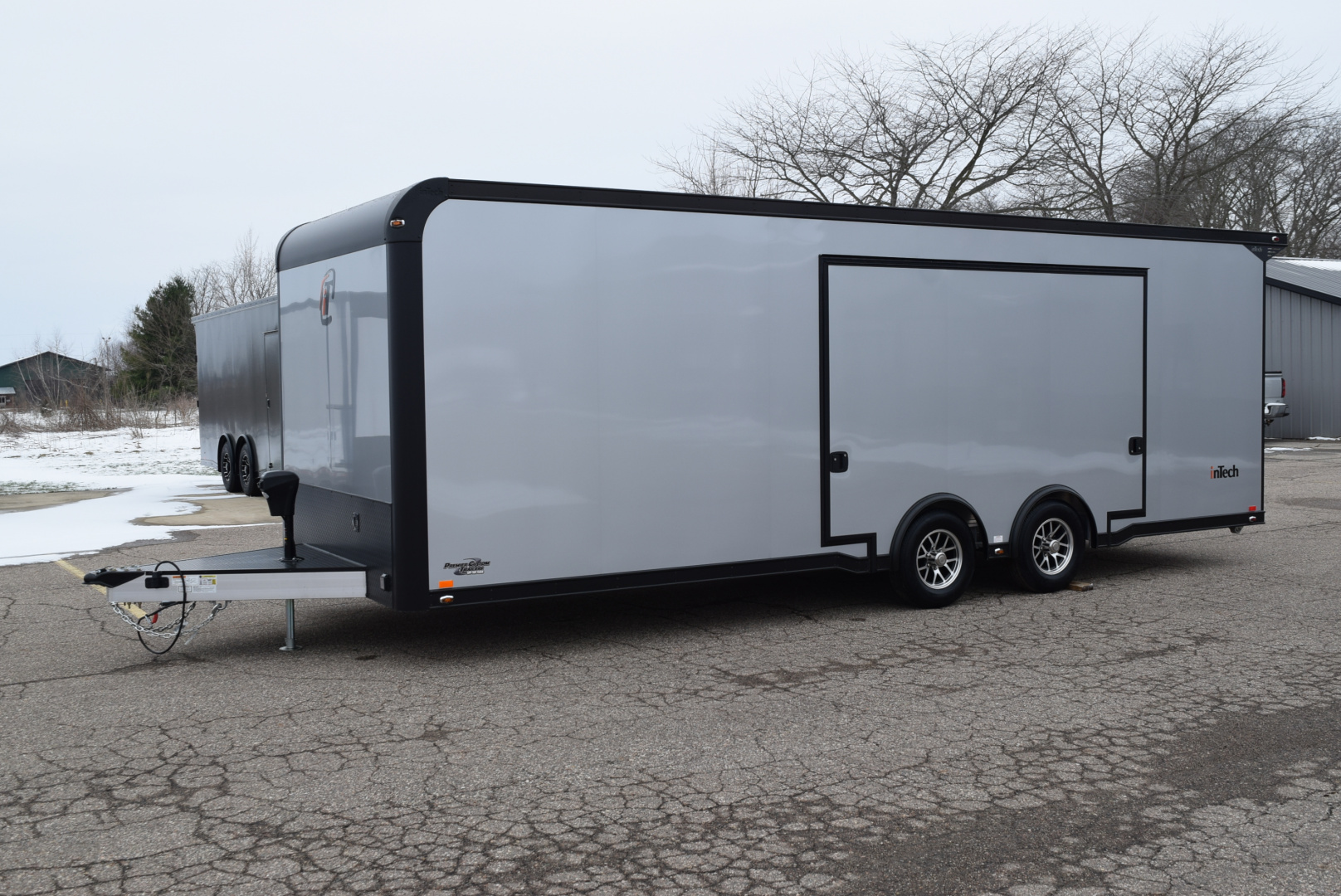 New INTECH 8.5x24 LITE SERIES ALL ALUMINUM RACE HAULER