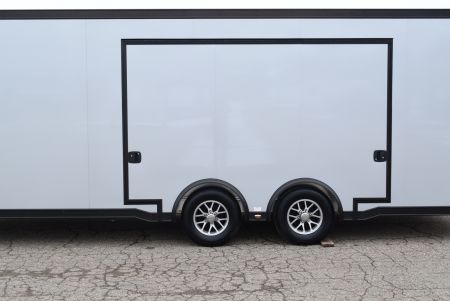 New INTECH 8.5x24 LITE SERIES ALL ALUMINUM RACE HAULER