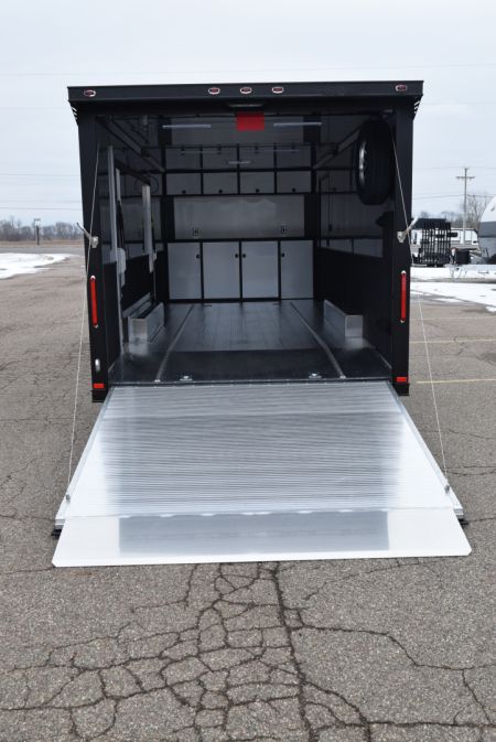 New INTECH 8.5x24 LITE SERIES ALL ALUMINUM RACE HAULER
