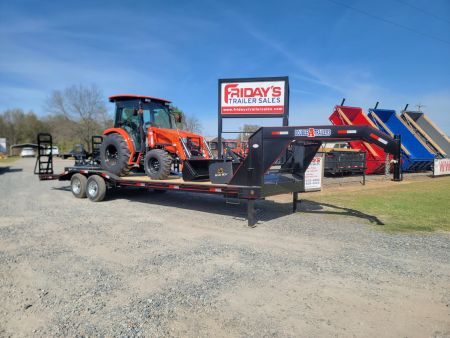 New 2026 Bad Boy 5055CS Tractor Shuttle Shift/ 6' HD Cutter / Trailer Package