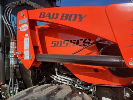 New 2026 Bad Boy 5055CS Tractor Shuttle Shift/ 6' HD Cutter / Trailer Package