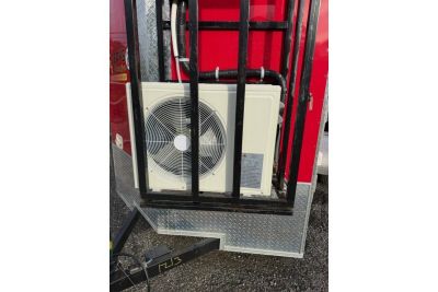Used 2024 All World Trailers 7 x 16 Tandem Axle Food Truck with AC & Fire Supression