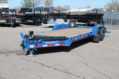 New 2026 Diamond C Trailers LPX207 20x82 Equipment Trailer