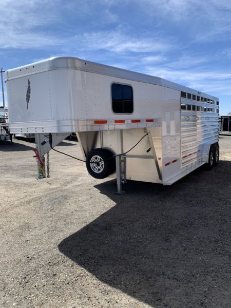 New 2026 Featherlite Trailers 8413 Stock 20 STC Combo Stock / Stock Combo Trailer