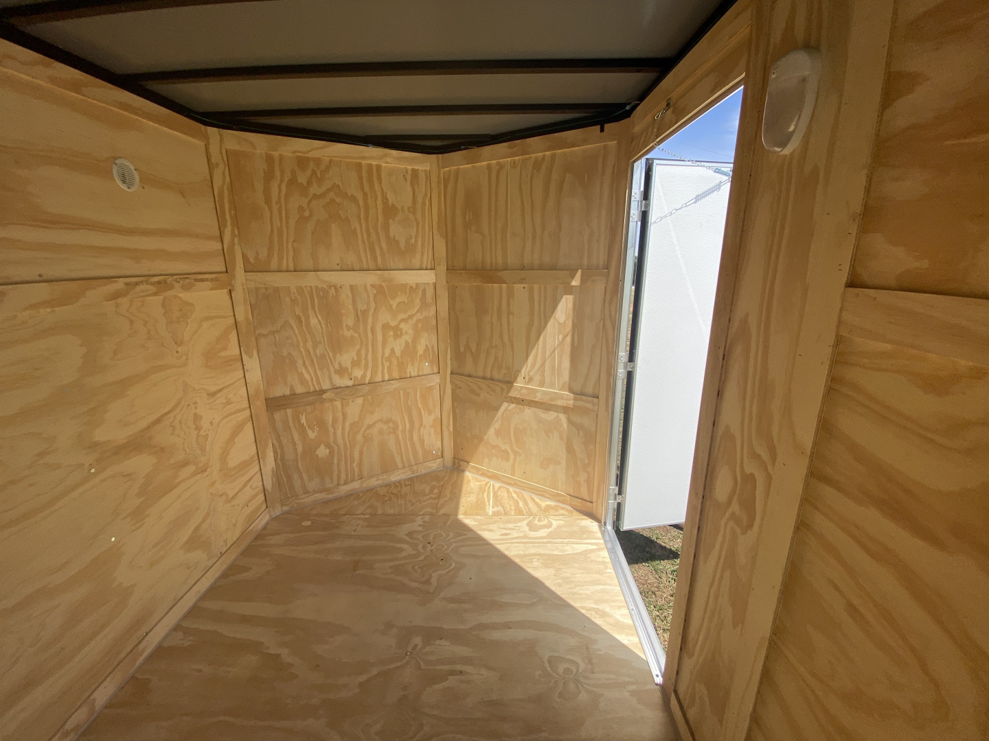 New 2027 Seed Cargo 6x12 Single Axle Enclosed Trailer w/Rear Ramp