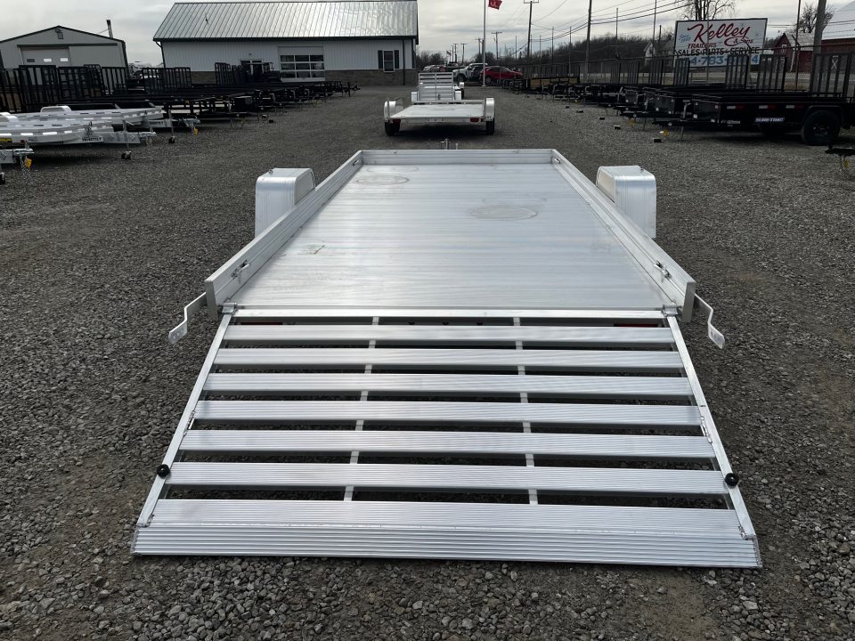 New 2027 Aluma 7814ESA Aluminum Utility Trailer 3K