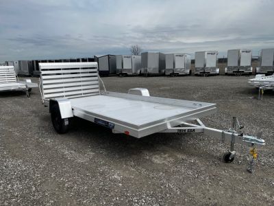 New 2027 Aluma 7814ESA Aluminum Utility Trailer 3K