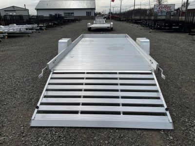 New 2027 Aluma 7814ESA Aluminum Utility Trailer 3K