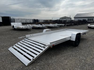 New 2027 Aluma 7814ESA Aluminum Utility Trailer 3K