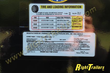 New 2026 8.5X30 MAXX-D GOOSENECK EQUIPMENT TRAILER