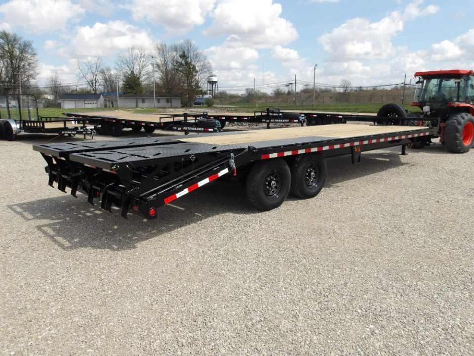 New 2026 Iron Bull 102x25 FDP0225072 Deckover Trailer