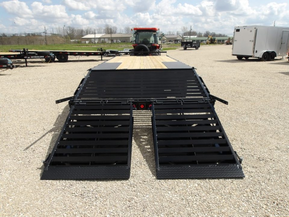 New 2026 Iron Bull 102x25 FDP0225072 Deckover Trailer