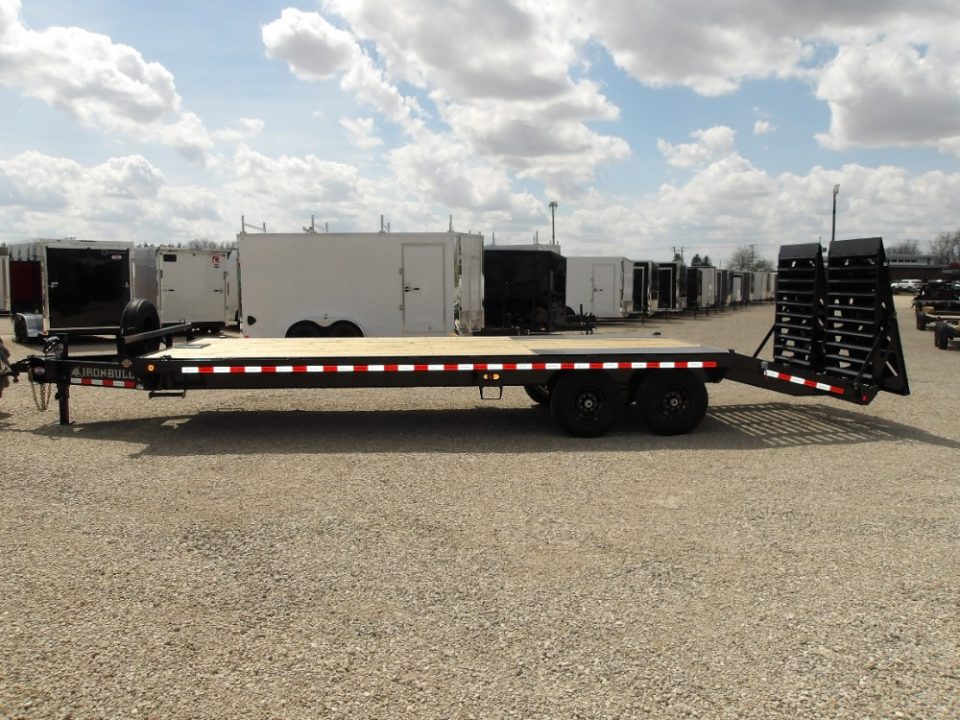 New 2026 Iron Bull 102x25 FDP0225072 Deckover Trailer