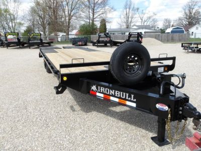 New 2026 Iron Bull 102x25 FDP0225072 Deckover Trailer