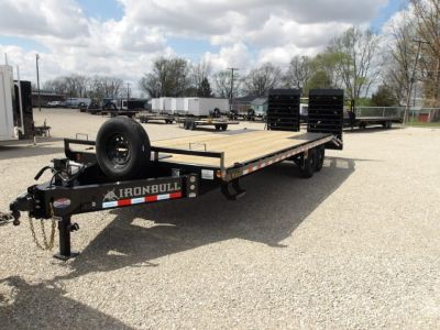 New 2026 Iron Bull 102x25 FDP0225072 Deckover Trailer