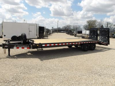New 2026 Iron Bull 102x25 FDP0225072 Deckover Trailer