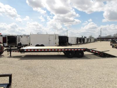 New 2026 Iron Bull 102x25 FDP0225072 Deckover Trailer