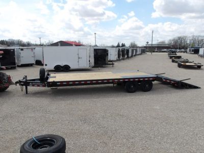 New 2026 Iron Bull 102x25 FDP0225072 Deckover Trailer