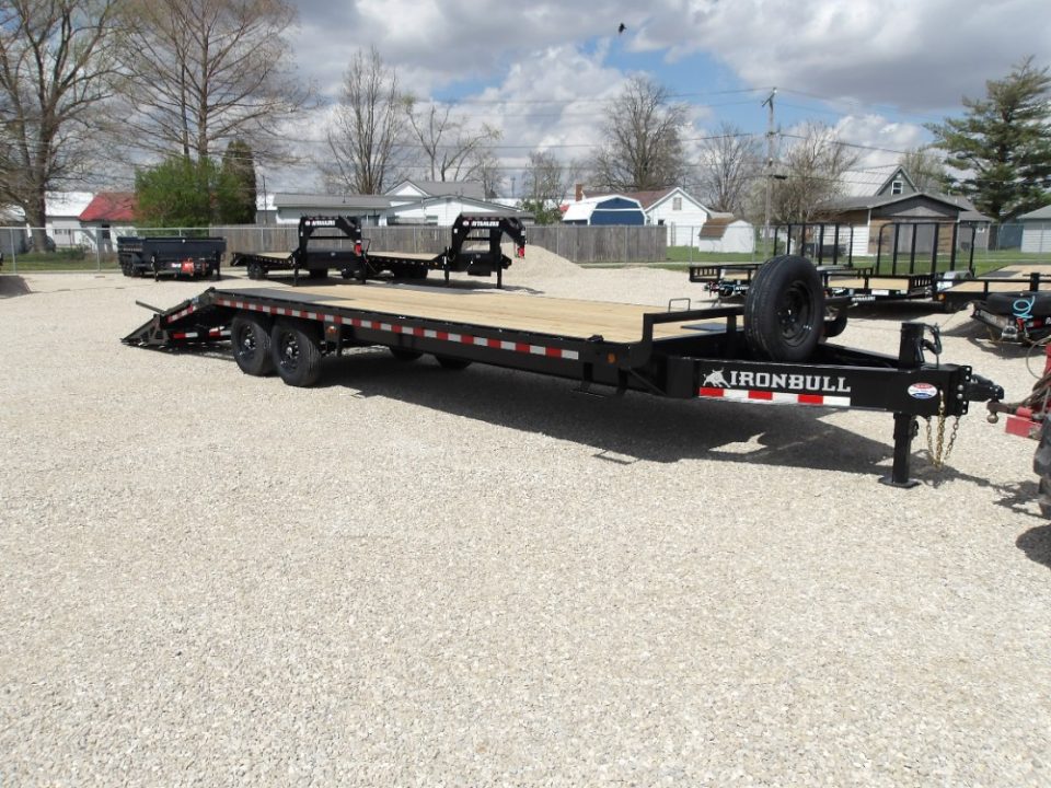 New 2026 Iron Bull 102x25 FDP0225072 Deckover Trailer