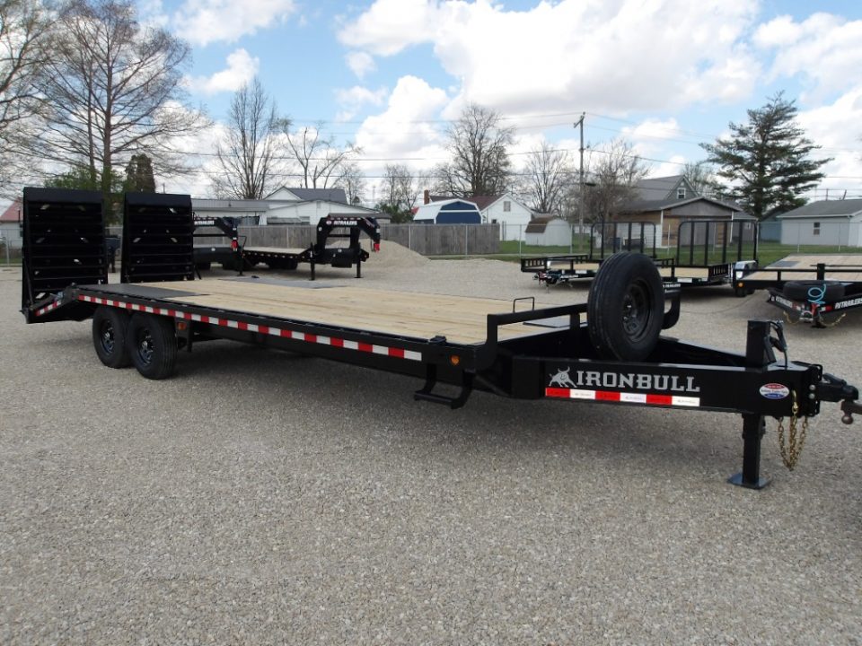 New 2026 Iron Bull 102x25 FDP0225072 Deckover Trailer