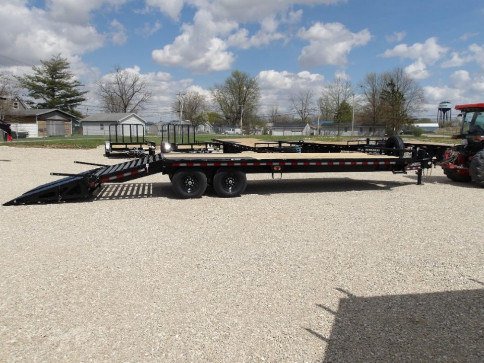 New 2026 Iron Bull 102x25 FDP0225072 Deckover Trailer