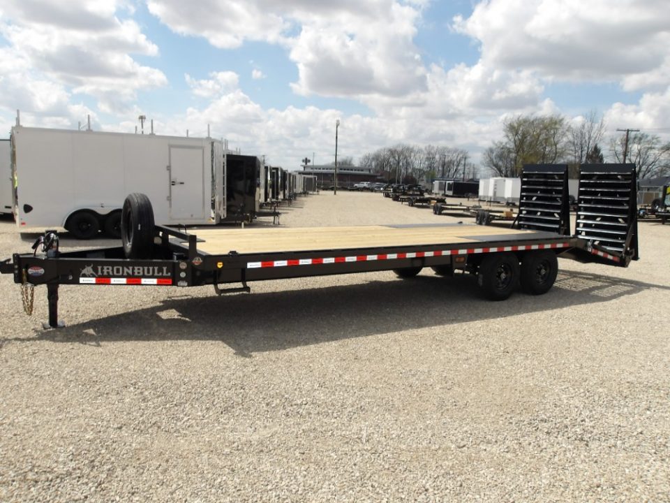 New 2026 Iron Bull 102x25 FDP0225072 Deckover Trailer