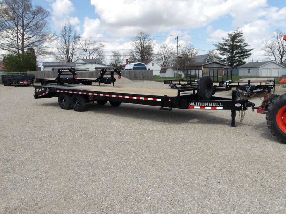 New 2026 Iron Bull 102x25 FDP0225072 Deckover Trailer