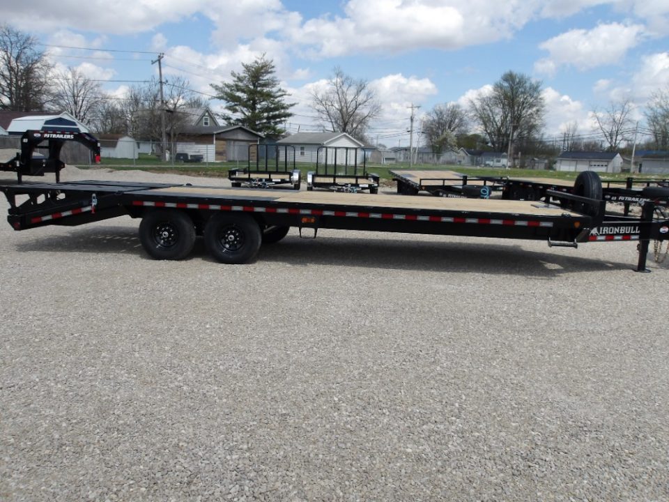New 2026 Iron Bull 102x25 FDP0225072 Deckover Trailer