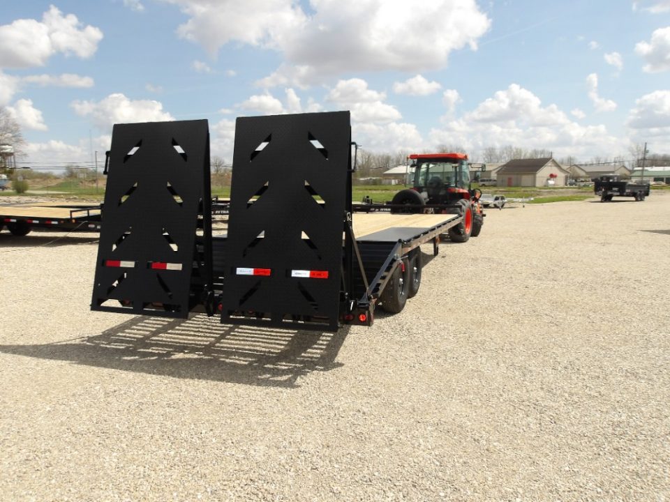 New 2026 Iron Bull 102x25 FDP0225072 Deckover Trailer