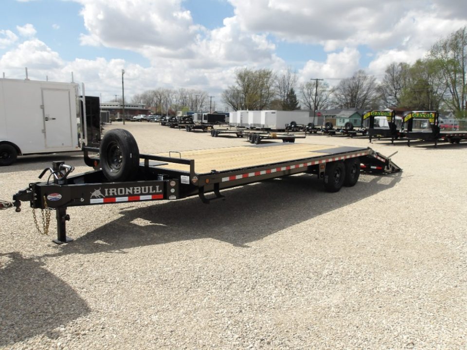 New 2026 Iron Bull 102x25 FDP0225072 Deckover Trailer
