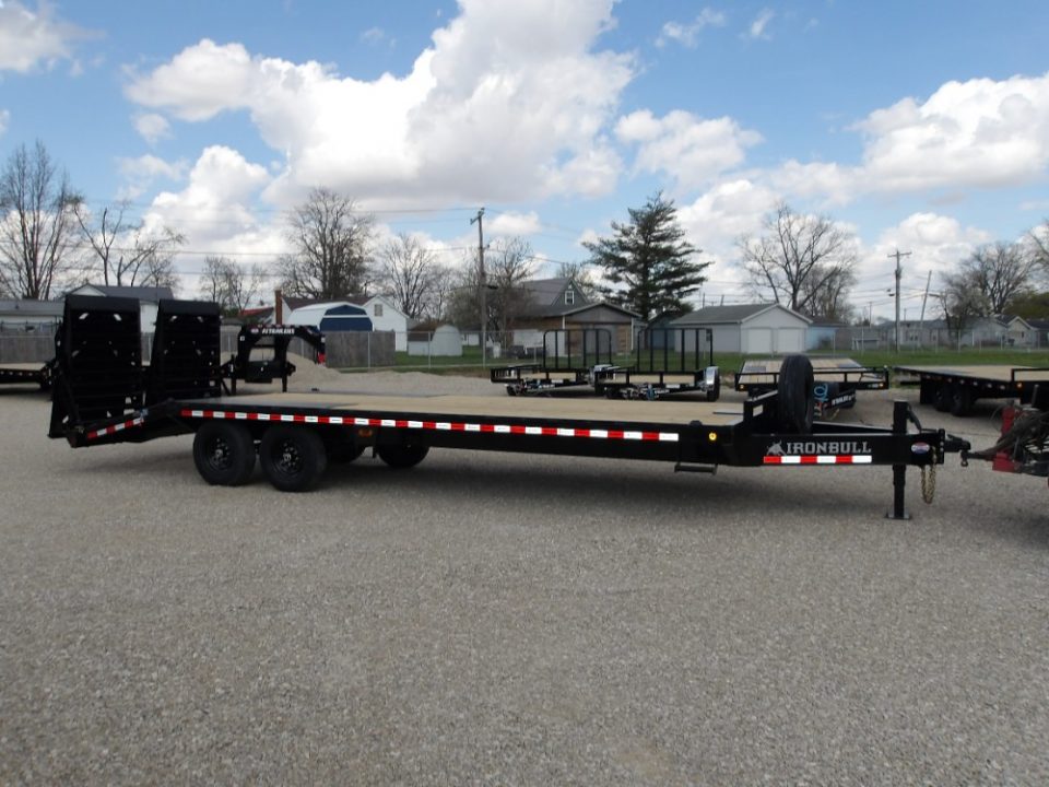New 2026 Iron Bull 102x25 FDP0225072 Deckover Trailer