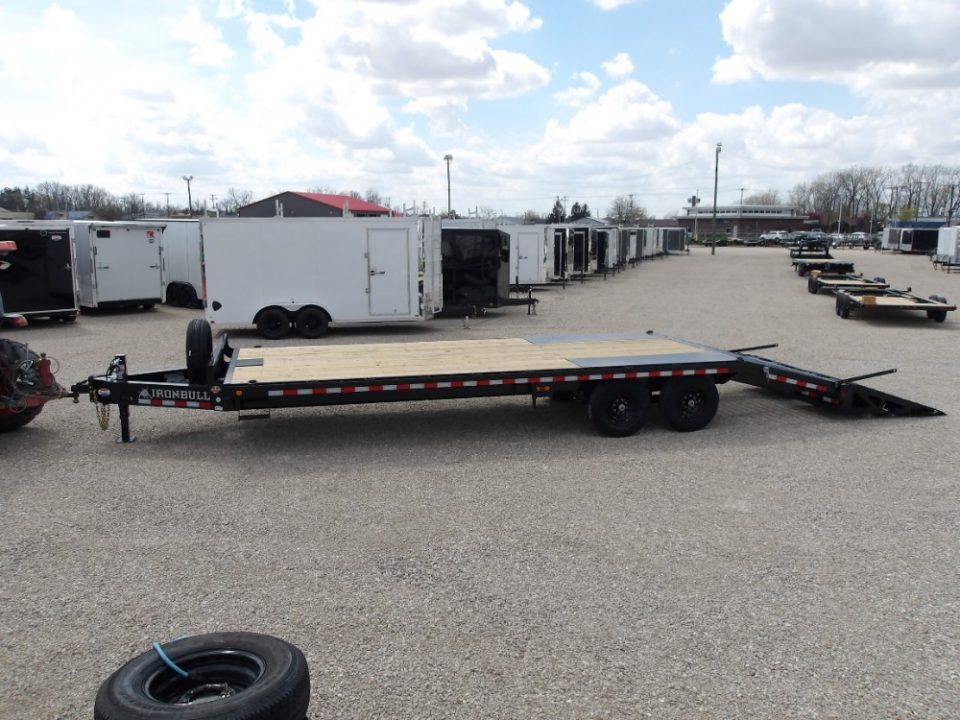 New 2026 Iron Bull 102x25 FDP0225072 Deckover Trailer