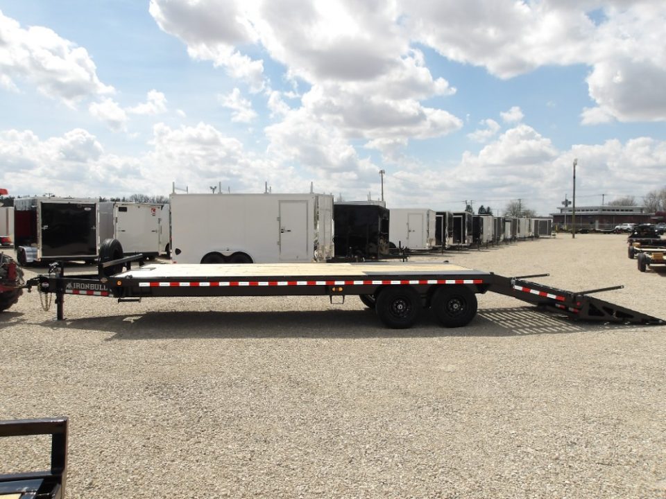 New 2026 Iron Bull 102x25 FDP0225072 Deckover Trailer