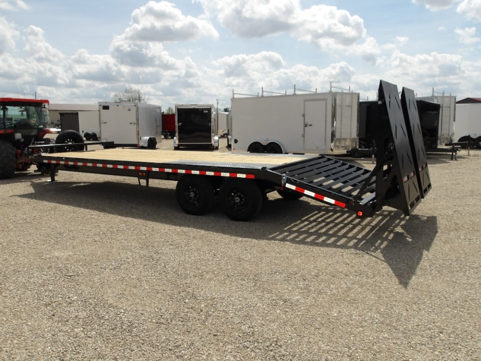 New 2026 Iron Bull 102x25 FDP0225072 Deckover Trailer