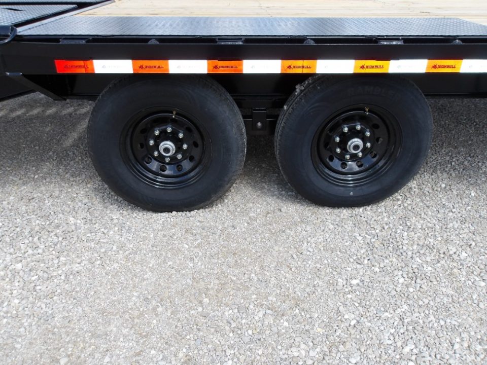 New 2026 Iron Bull 102x25 FDP0225072 Deckover Trailer