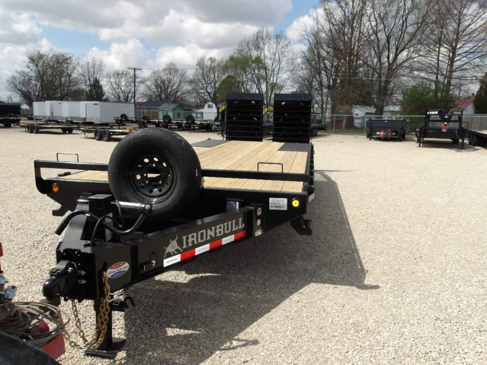 New 2026 Iron Bull 102x25 FDP0225072 Deckover Trailer