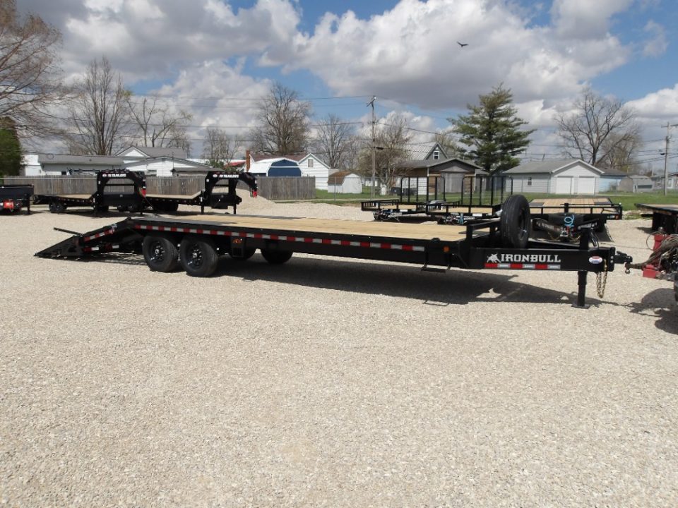 New 2026 Iron Bull 102x25 FDP0225072 Deckover Trailer