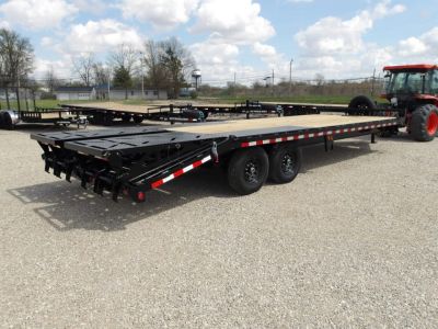 New 2026 Iron Bull 102x25 FDP0225072 Deckover Trailer