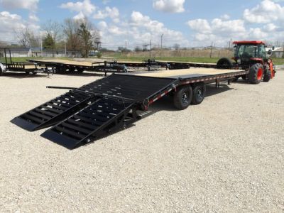 New 2026 Iron Bull 102x25 FDP0225072 Deckover Trailer