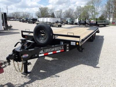 New 2026 Iron Bull 102x25 FDP0225072 Deckover Trailer