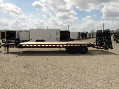 New 2026 Iron Bull 102x25 FDP0225072 Deckover Trailer