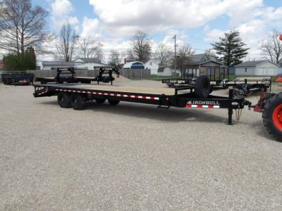 New 2026 Iron Bull 102x25 FDP0225072 Deckover Trailer