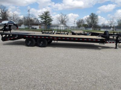 New 2026 Iron Bull 102x25 FDP0225072 Deckover Trailer