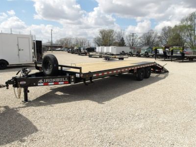 New 2026 Iron Bull 102x25 FDP0225072 Deckover Trailer