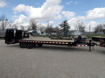 New 2026 Iron Bull 102x25 FDP0225072 Deckover Trailer